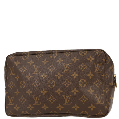 Louis Vuitton Monogram Trousse Toilette 28 Cosmetic Pouch M47522