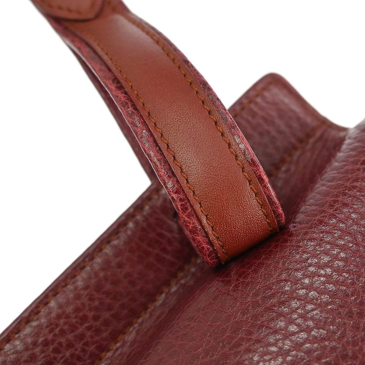 Cartier Bordeaux Leather Must de Cartier Shoulder Bag