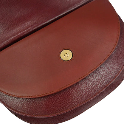 Cartier Bordeaux Leather Must de Cartier Shoulder Bag