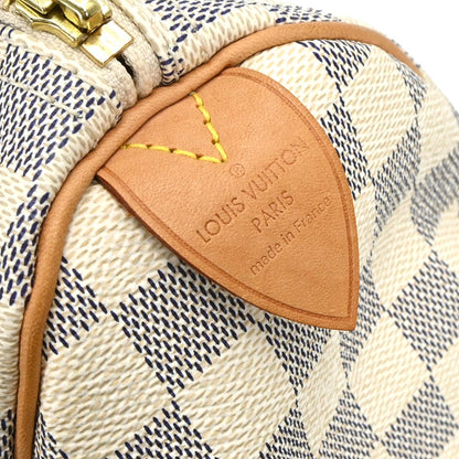 Louis Vuitton Damier Azur Speedy 25 Handbag N41534