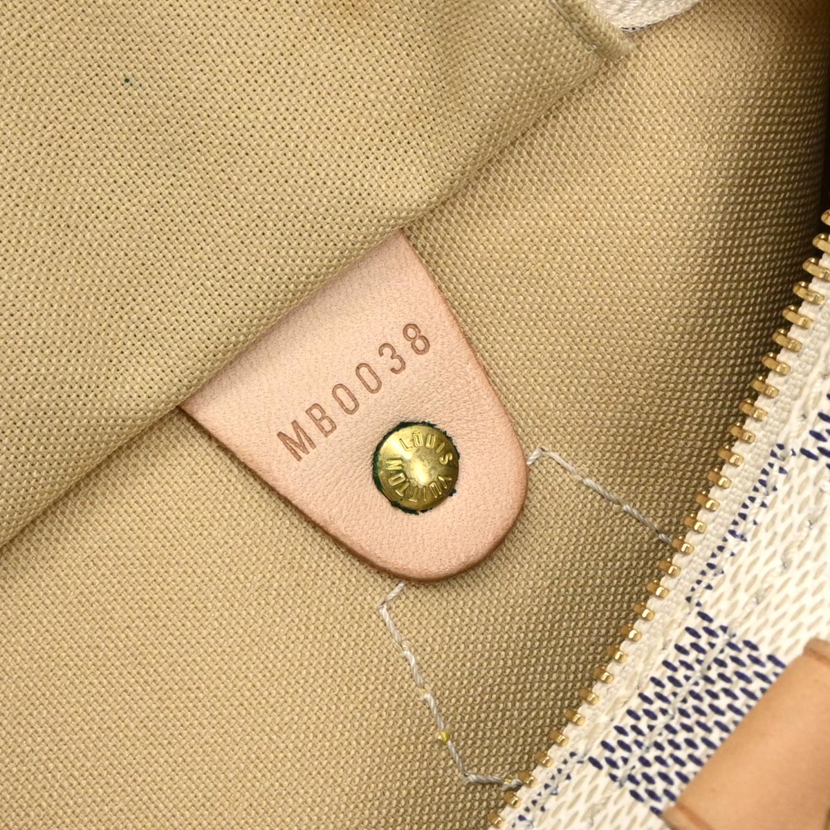 Louis Vuitton Damier Azur Speedy 25 Handbag N41534