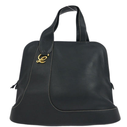 Loewe Navy Leather Handbag