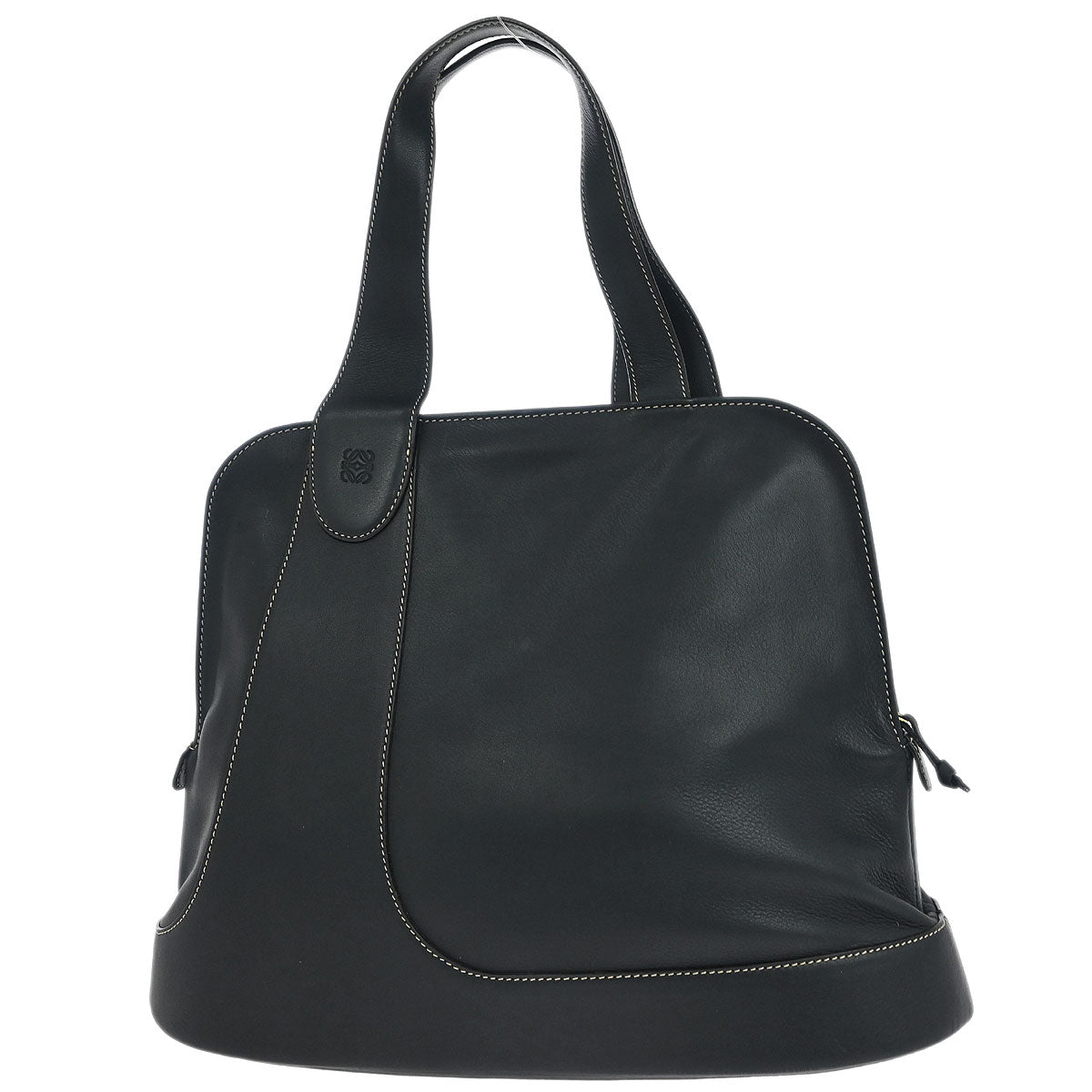 Loewe Navy Leather Handbag