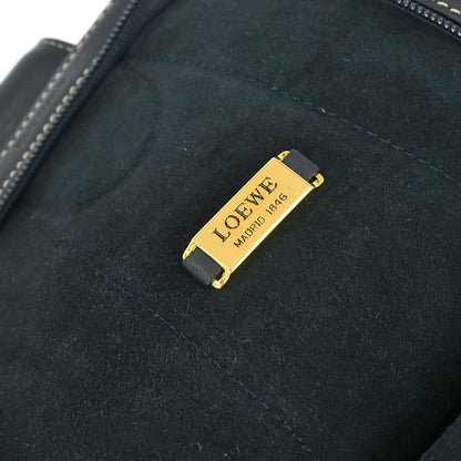Loewe Navy Leather Handbag