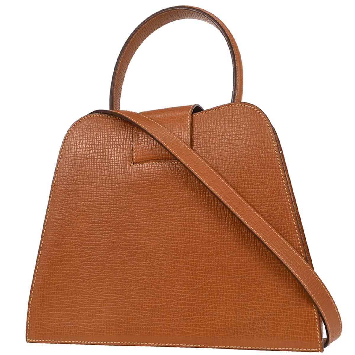 Loewe Brown Leather 2way Shoulder Handbag