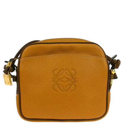 Loewe Brown Leather Shoulder Bag