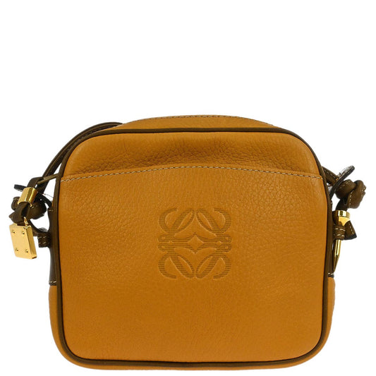 Loewe Brown Leather Shoulder Bag