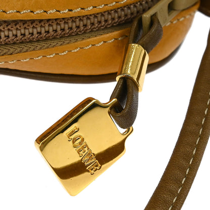 Loewe Brown Leather Shoulder Bag