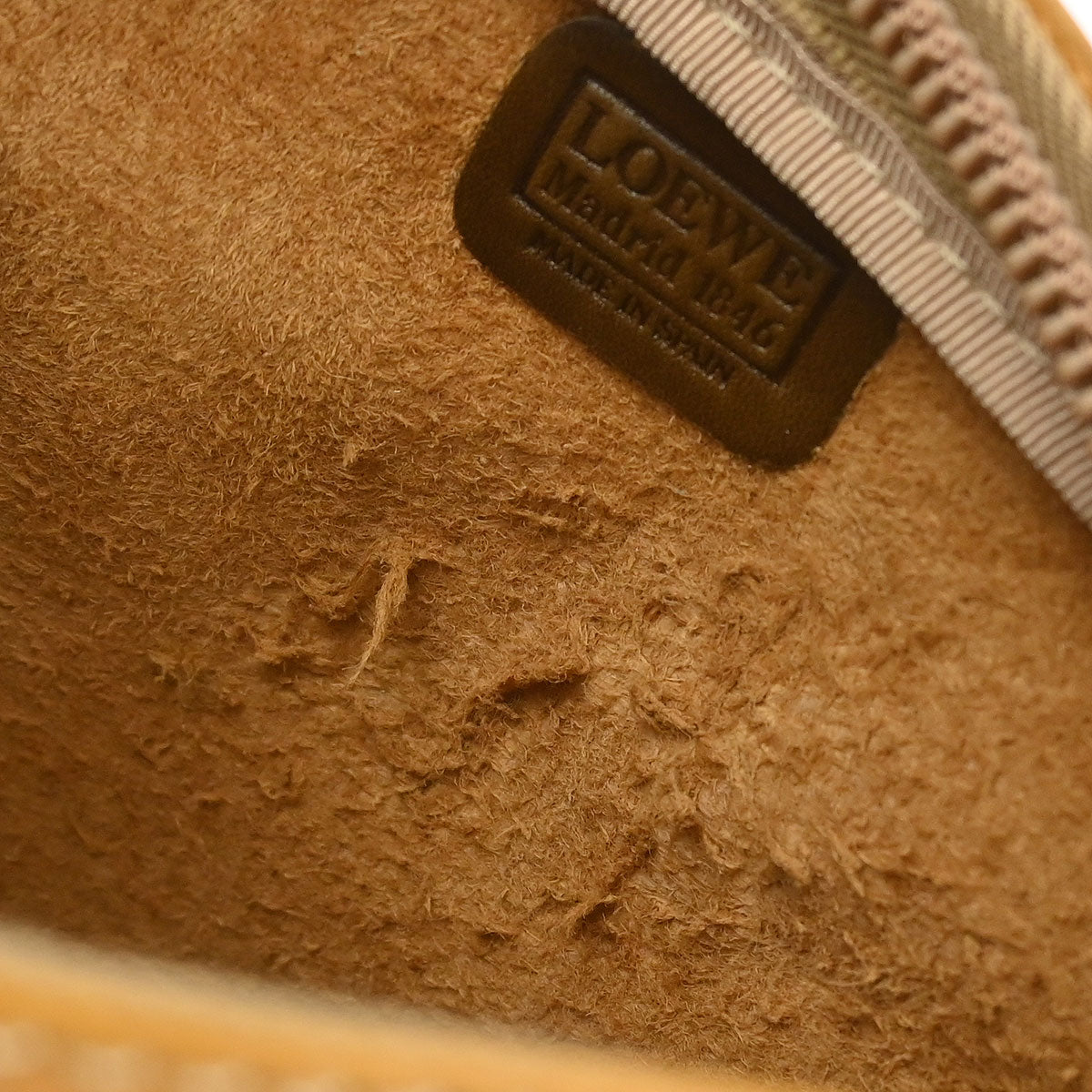 Loewe Brown Leather Shoulder Bag