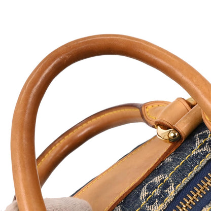 Louis Vuitton Blue Monogram Denim Neo Speedy Handbag M95049