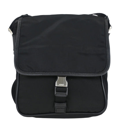 Prada Black Nylon Shoulder Bag