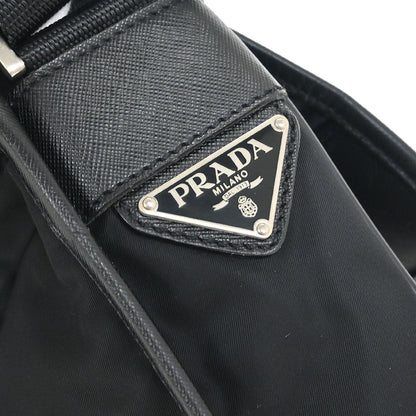 Prada Black Nylon Shoulder Bag