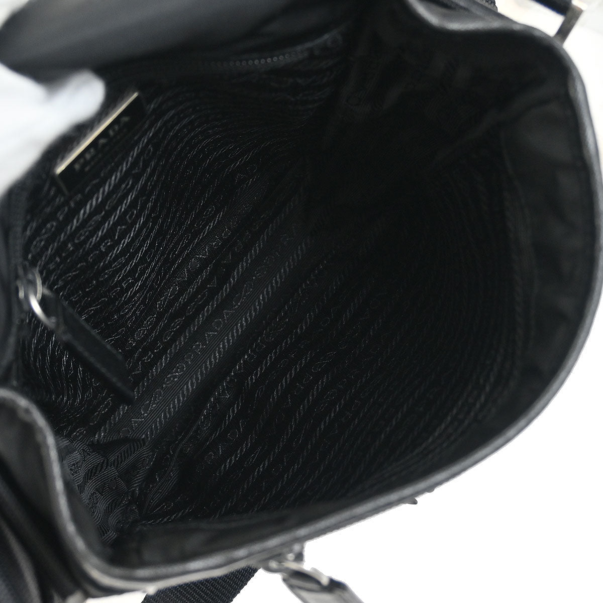 Prada Black Nylon Shoulder Bag