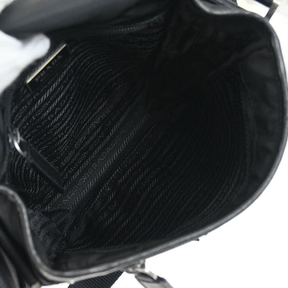 Prada Black Nylon Shoulder Bag