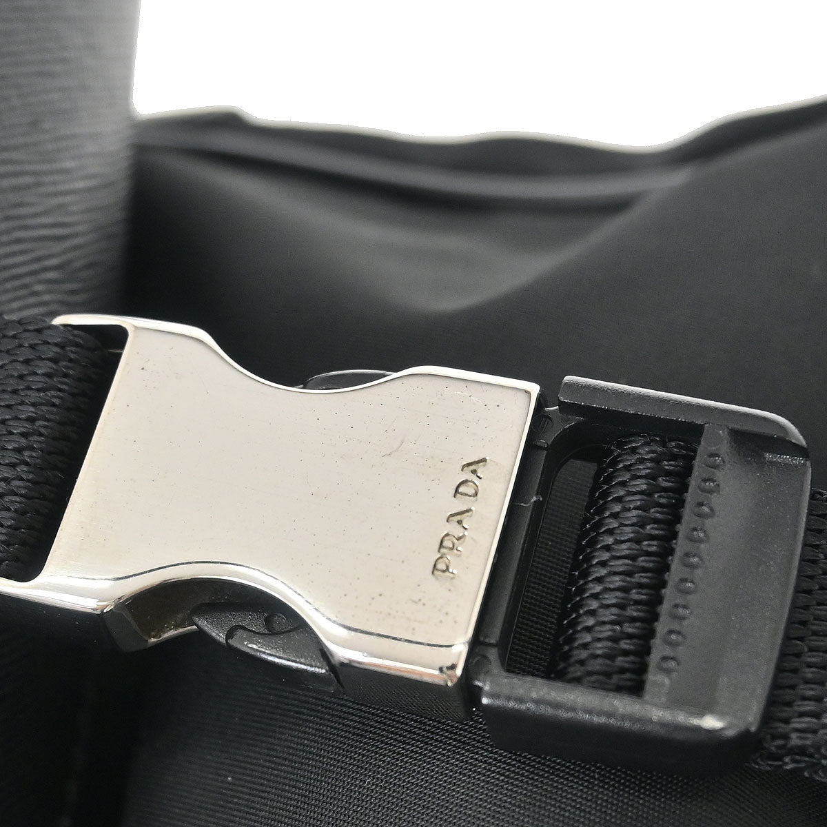 Prada Black Nylon Shoulder Bag