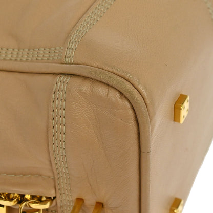 Loewe Beige Lambskin Amazona 28 Handbag