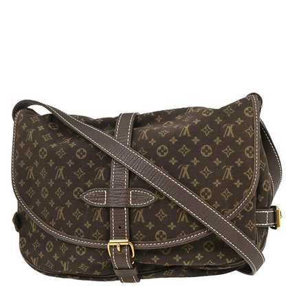 Louis Vuitton Monogram Mini Lin Saumur 30 Shoulder Bag M95227
