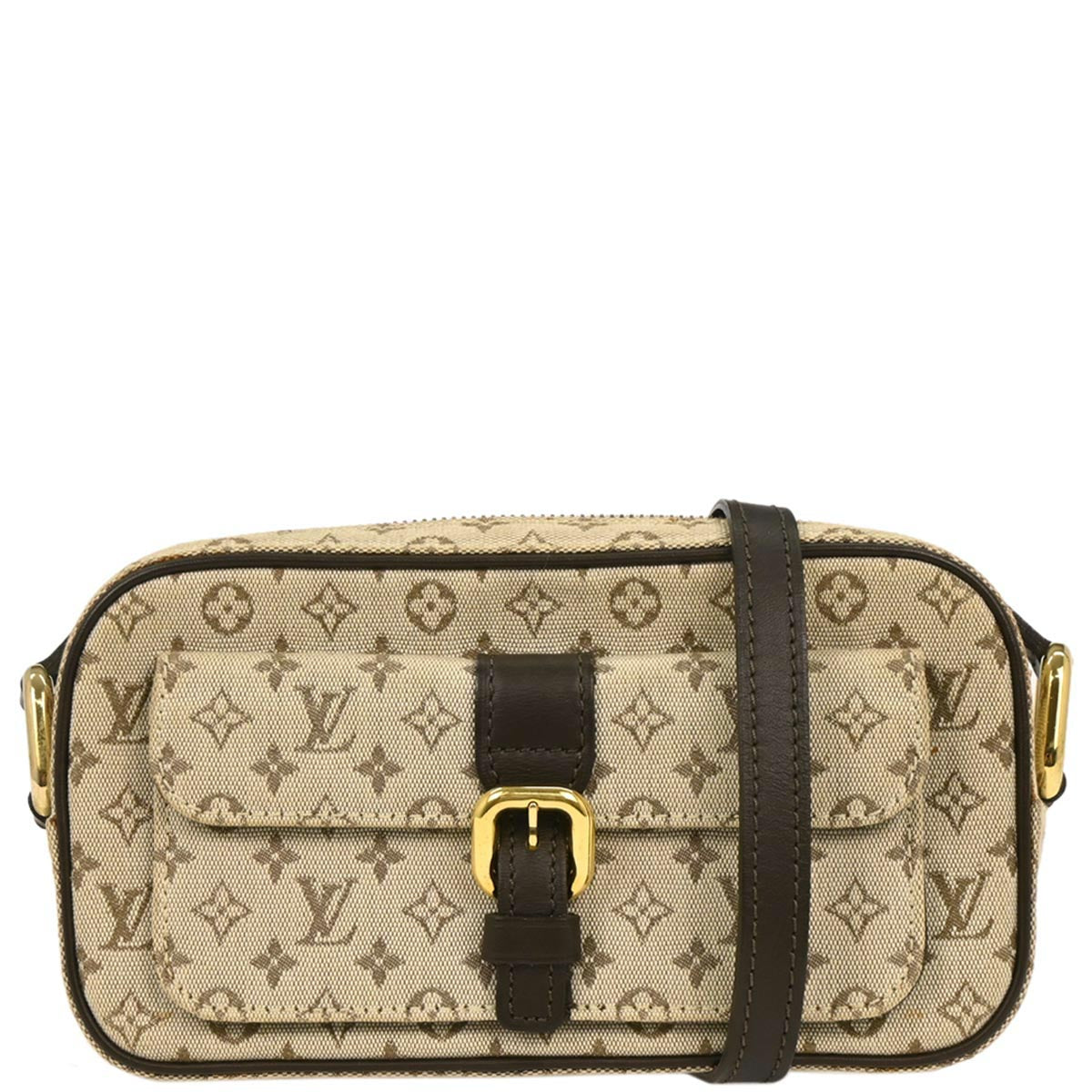 Louis Vuitton Khaki Monogram Mini Juliette MM Shoulder Bag M92218