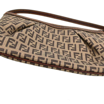 Fendi Beige PVC Zucchino Handbag