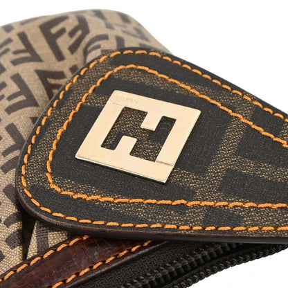 Fendi Beige PVC Zucchino Handbag