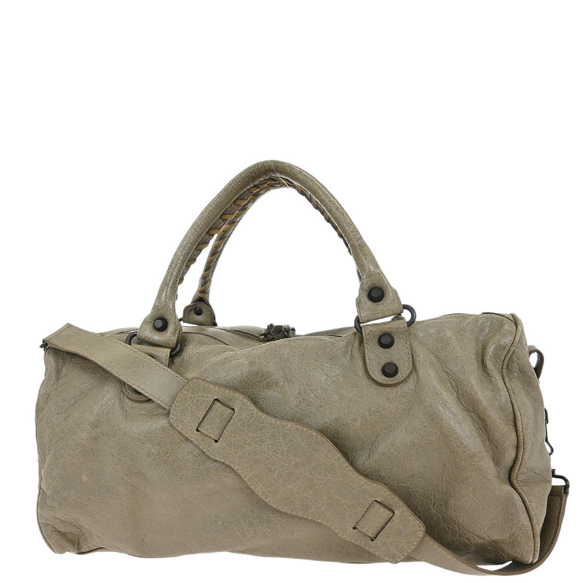 Balenciaga Gray The Twiggy Handbag