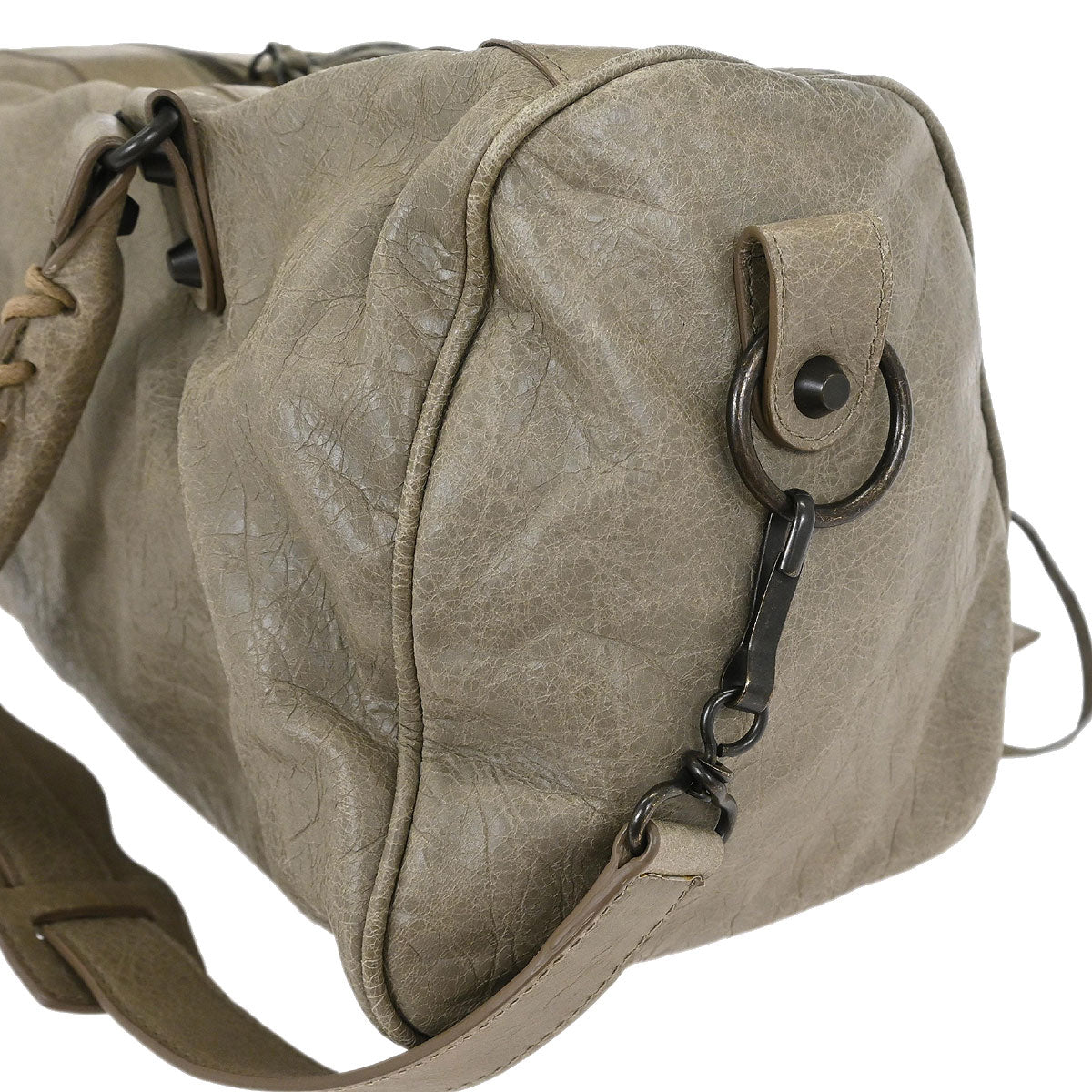 Balenciaga Gray The Twiggy Handbag