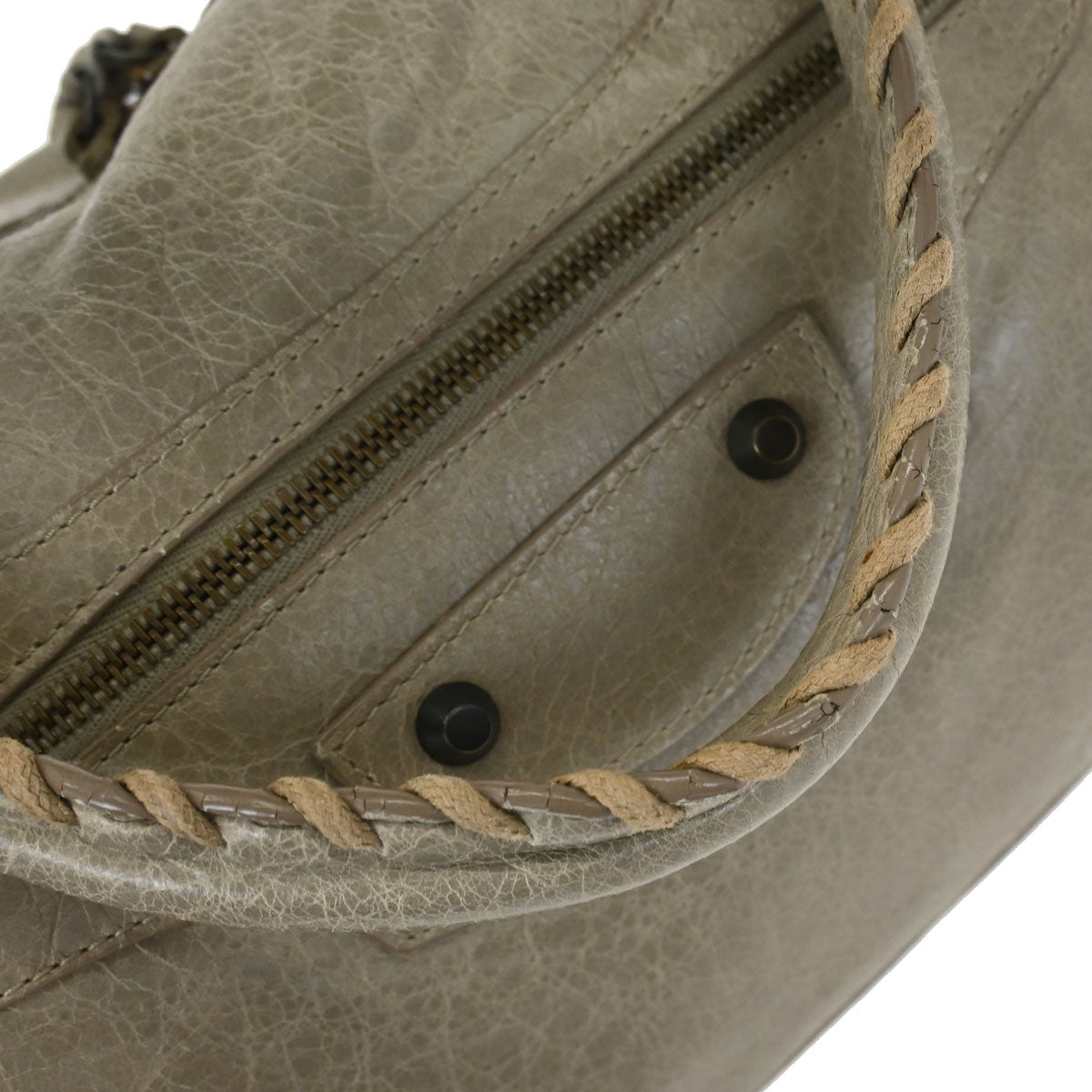 Balenciaga Gray The Twiggy Handbag