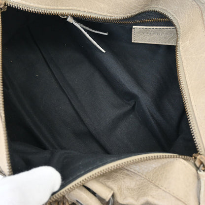 Balenciaga Gray The Twiggy Handbag