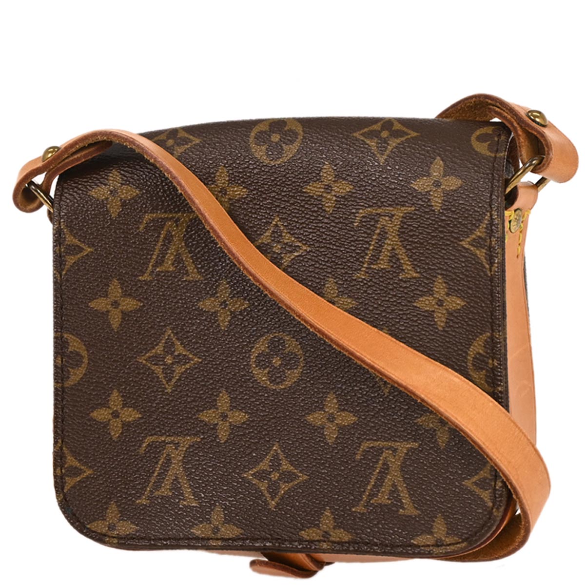 Louis Vuitton Monogram Cartouchiere PM Shoulder Bag M51254