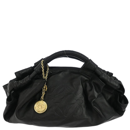 Loewe Black Lambskin Nappa Aire Tote Bag