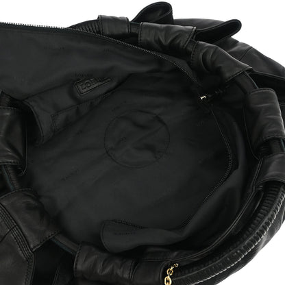 Loewe Black Lambskin Nappa Aire Tote Bag