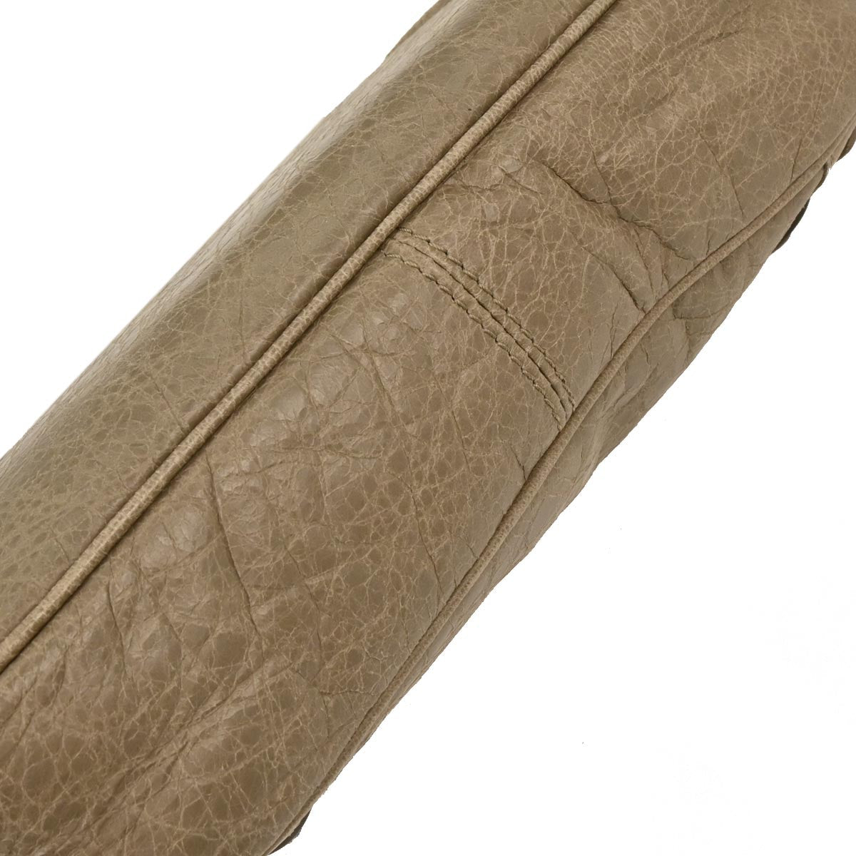 Balenciaga Beige Leather The Hip Shoulder Bag