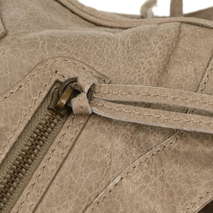 Balenciaga Beige Leather The Hip Shoulder Bag