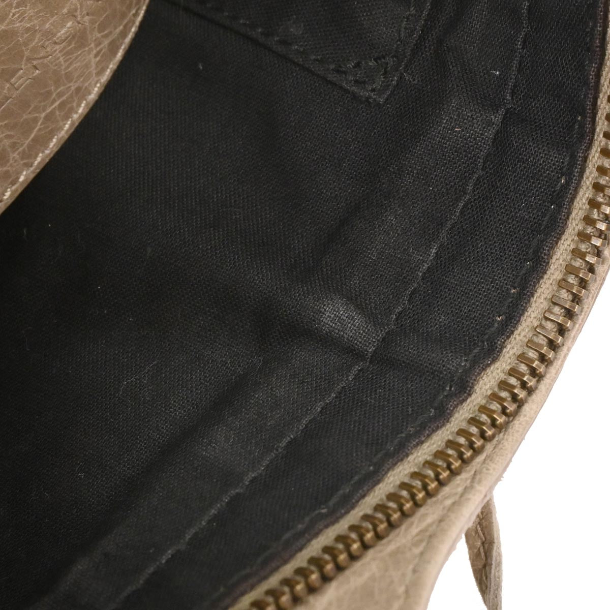 Balenciaga Beige Leather The Hip Shoulder Bag