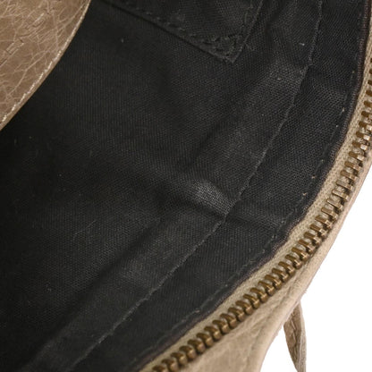 Balenciaga Beige Leather The Hip Shoulder Bag