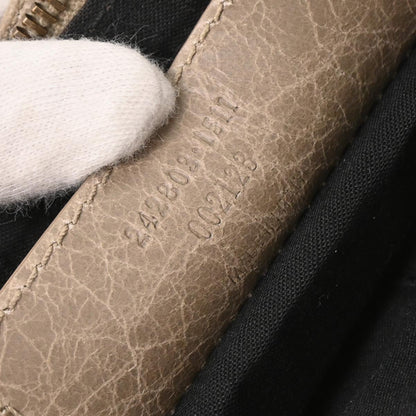 Balenciaga Beige Leather The Hip Shoulder Bag