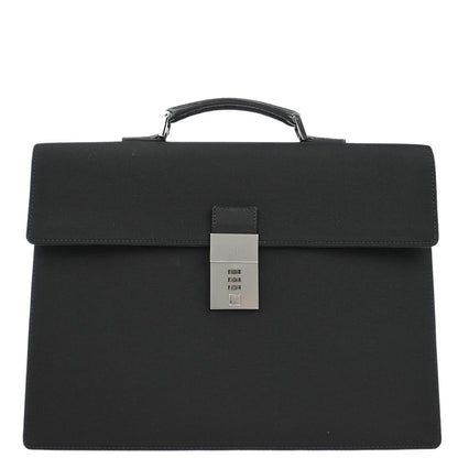 Gucci Black Nylon Briefcase Handbag