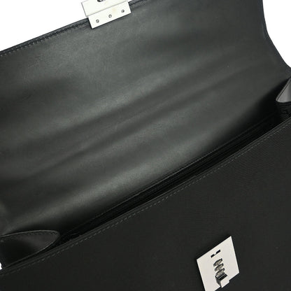 Gucci Black Nylon Briefcase Handbag