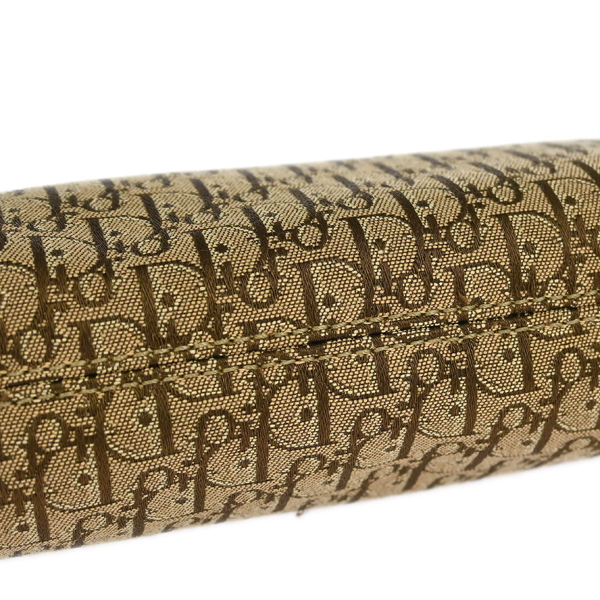 Christian Dior Beige Canvas Trotter Handbag