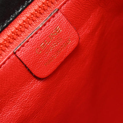 Celine Black Leather Bucket Shoulder Bag