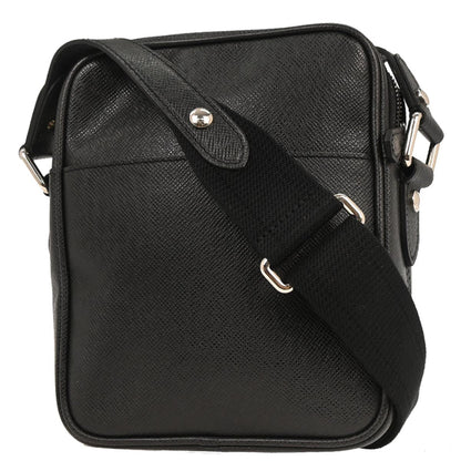 Louis Vuitton Black Taiga Dimitri Shoulder Bag M32462