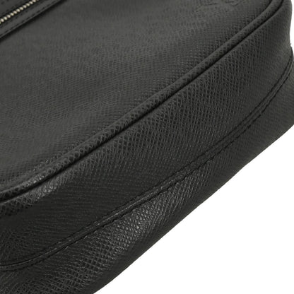 Louis Vuitton Black Taiga Dimitri Shoulder Bag M32462