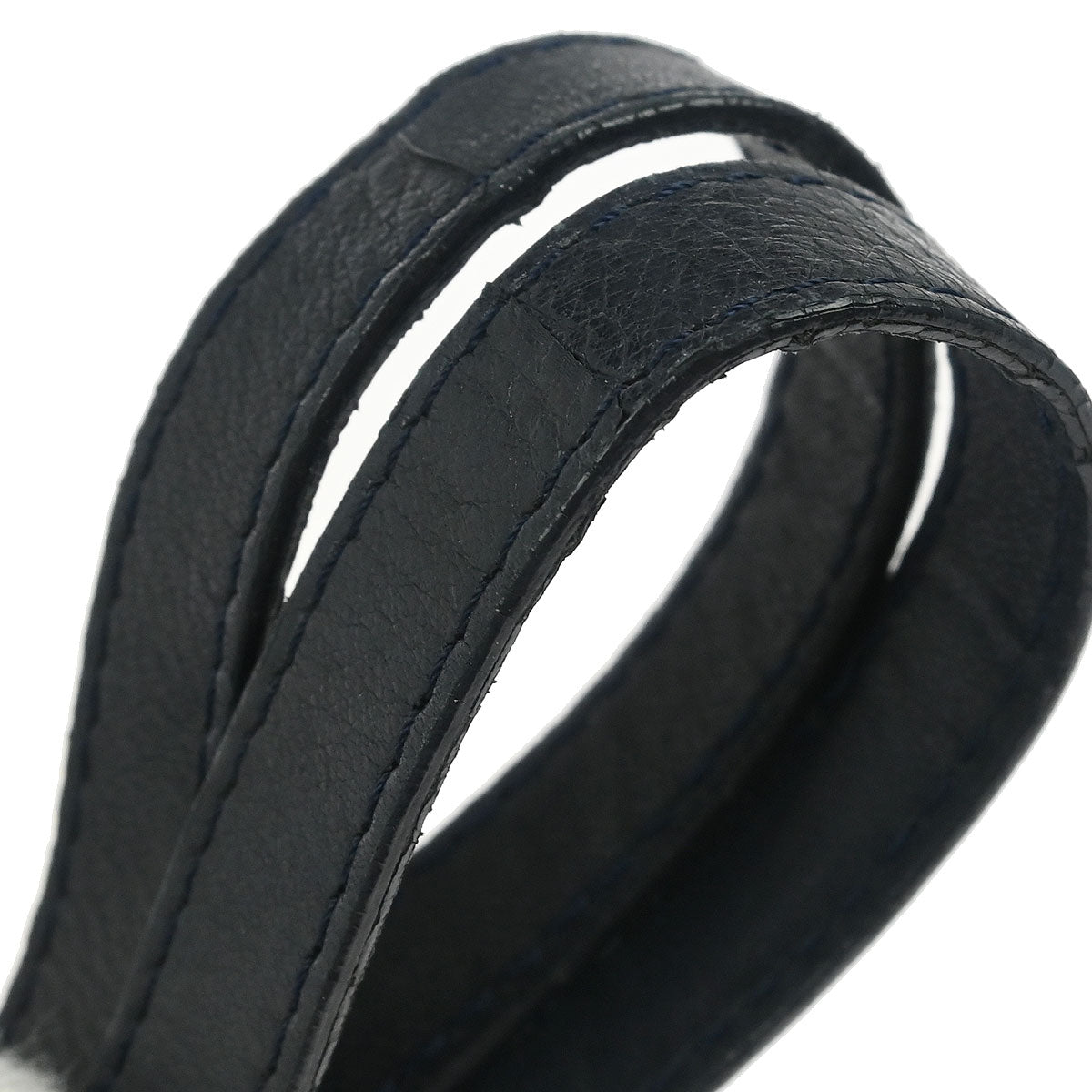 Bottega Veneta Navy Lambskin Intrecciato Shoulder Bag