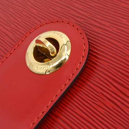 Louis Vuitton Red Epi Cluny Shoulder Bag M52257