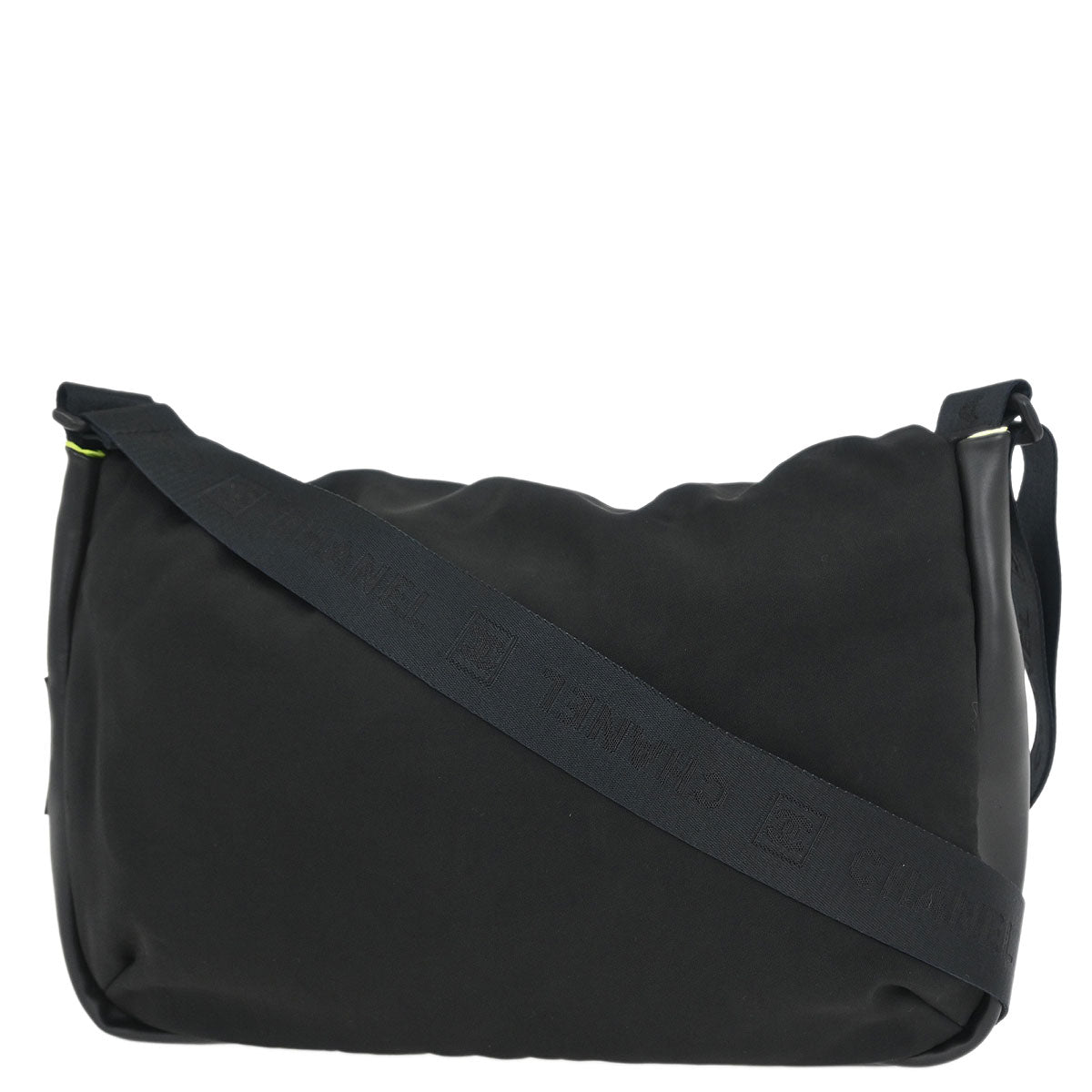 Chanel 2004-2005 Black Nylon Sport Line Shoulder Bag