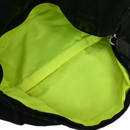 Chanel 2004-2005 Black Nylon Sport Line Shoulder Bag