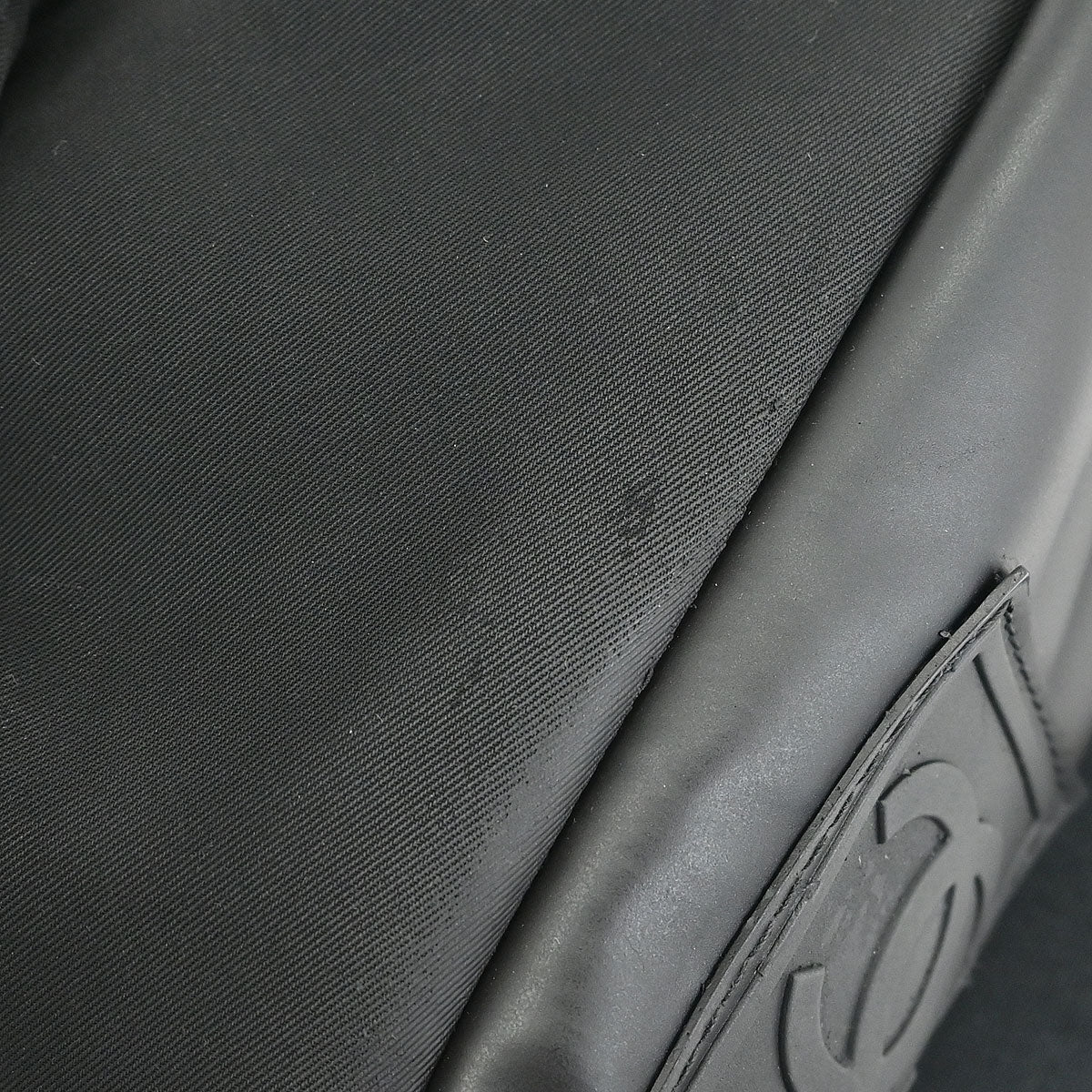 Chanel 2004-2005 Black Nylon Sport Line Shoulder Bag