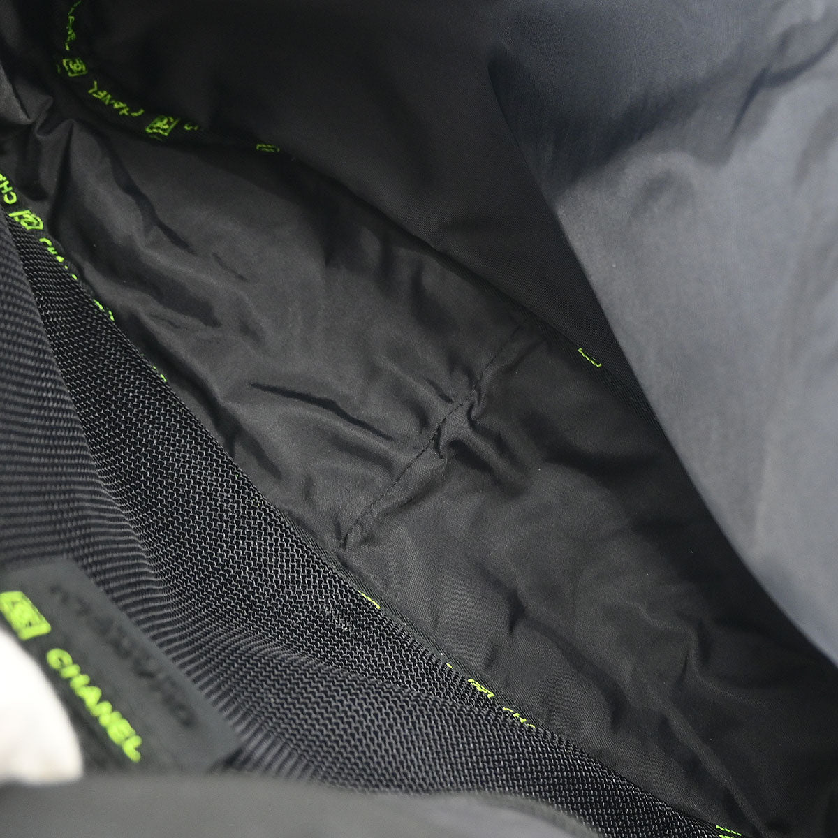 Chanel 2004-2005 Black Nylon Sport Line Shoulder Bag