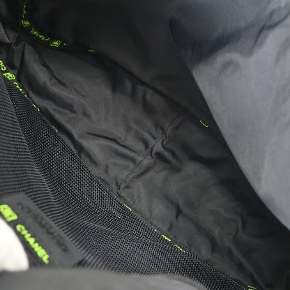 Chanel 2004-2005 Black Nylon Sport Line Shoulder Bag