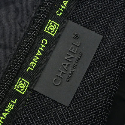 Chanel 2004-2005 Black Nylon Sport Line Shoulder Bag